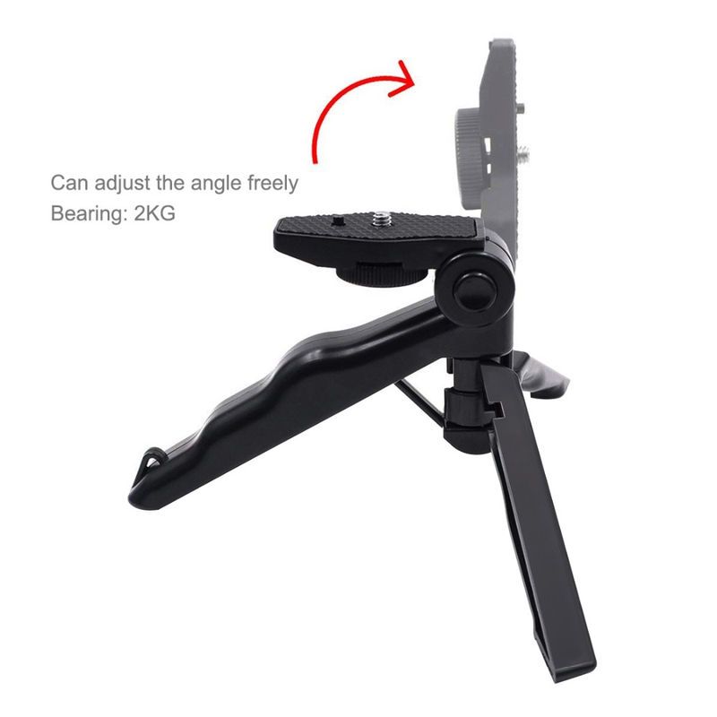 Mini Table Tripod For Smartphone Clip Holder For IPhone Xiaomi Huawei Mobile Phone Vlog Video Foldable Pocket Tripod Mount Stand_voghion.com