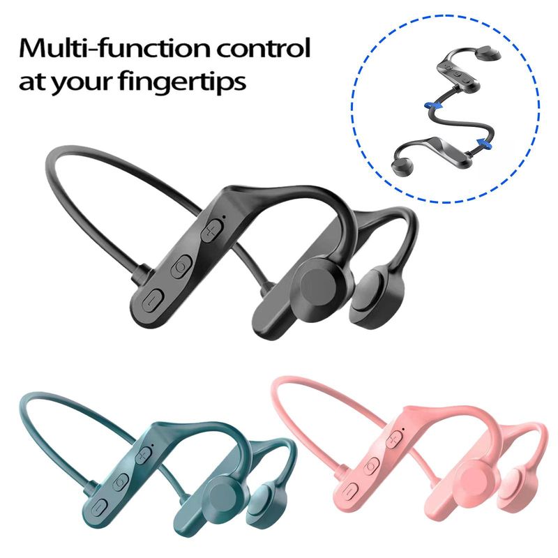 K69 Bluetooth-headset met beengeleiding Krachtige Bluetooth-headset Ultralange uithoudingsvermogen sportoorbotsensor_voghion.com