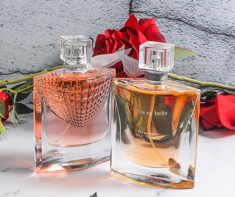 Marca bela vida senhora verdadeiro amor rosa fragrância perfume duradouro 75ml_voghion.com