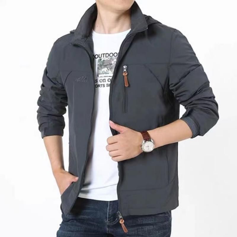 DesignerMen's Military Rain Tactical Jacket Casual Sport Waterproof Jacket Coat Hoodie Windbreaker Coat Riding Jacket Menswear Layer_voghion.com