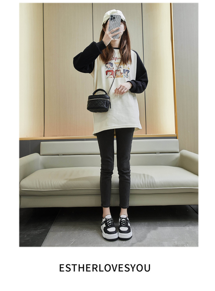 Frühlings-Muffin-Sneakers mit dicker Sohle, kleine weiße Schuhe_voghion.com