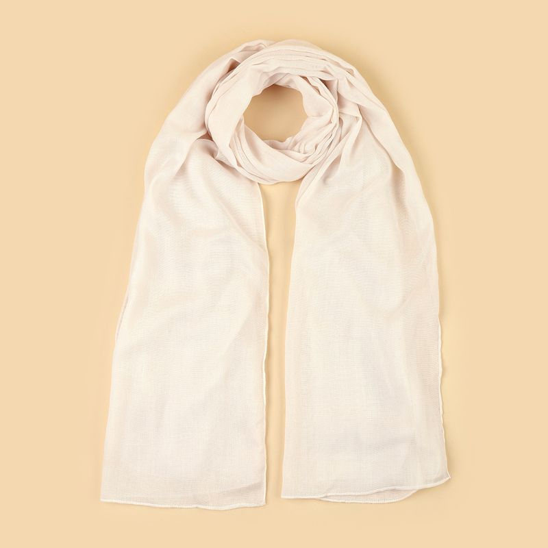 Foulard de style ethnique, nouveau foulard, longue écharpe malaisienne, couverture en gaze, couleur unie._voghion.com