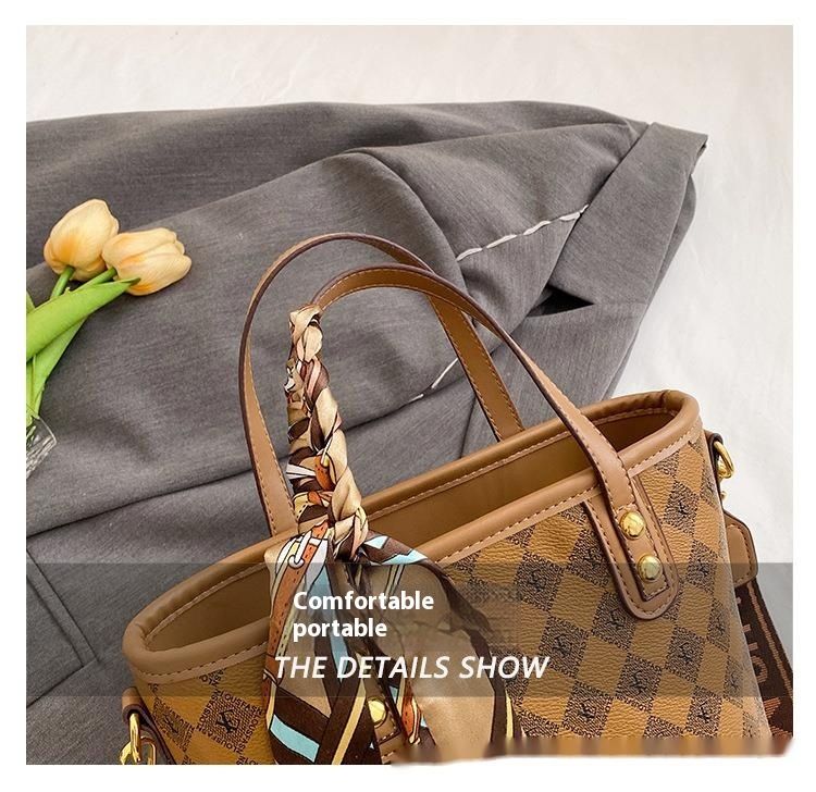 Nova ženska ročna torba čez telo z visokokakovostno in modno majhno dišečo vrečko Feng Shui in veliko košaro za zelenjavo_voghion.com