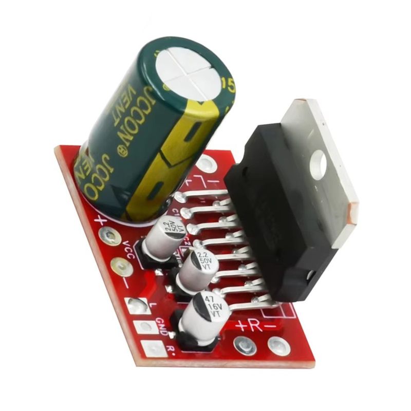 Carte d'amplificateur de puissance CD7379 2.0 double canal stéréo 2 x 39 W, alimentation CC Super TDA7297/7377_voghion.com