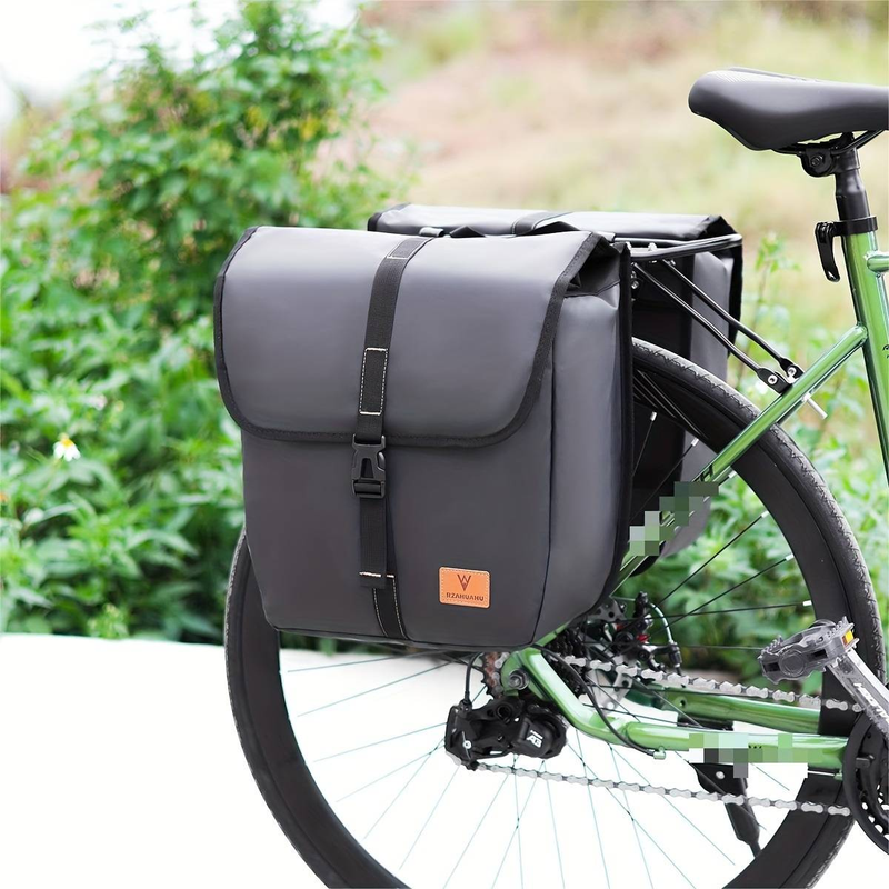 1 Stück Fahrrad-Rücksitztasche mit großem Fassungsvermögen, Fahrradrahmentasche, wasserdichte Mountainbike-Tragetasche, universelle Satteltasche für den Rücksitz des Rennrads_voghion.com