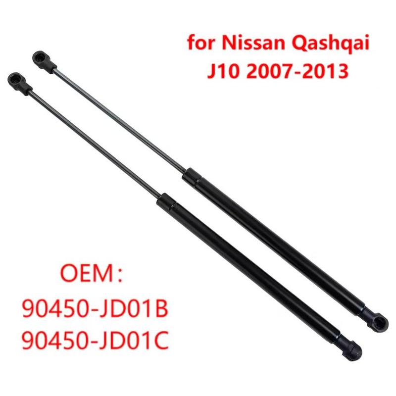 2 Adet 90450JD01B Nissan Qashqai J10 Rogue Sport 2007-2013 Araba Arka Bagaj Bagaj Kapağı Gazlı Amortisörler Kaldırma Destek Çubuğu Çubukları_voghion.com