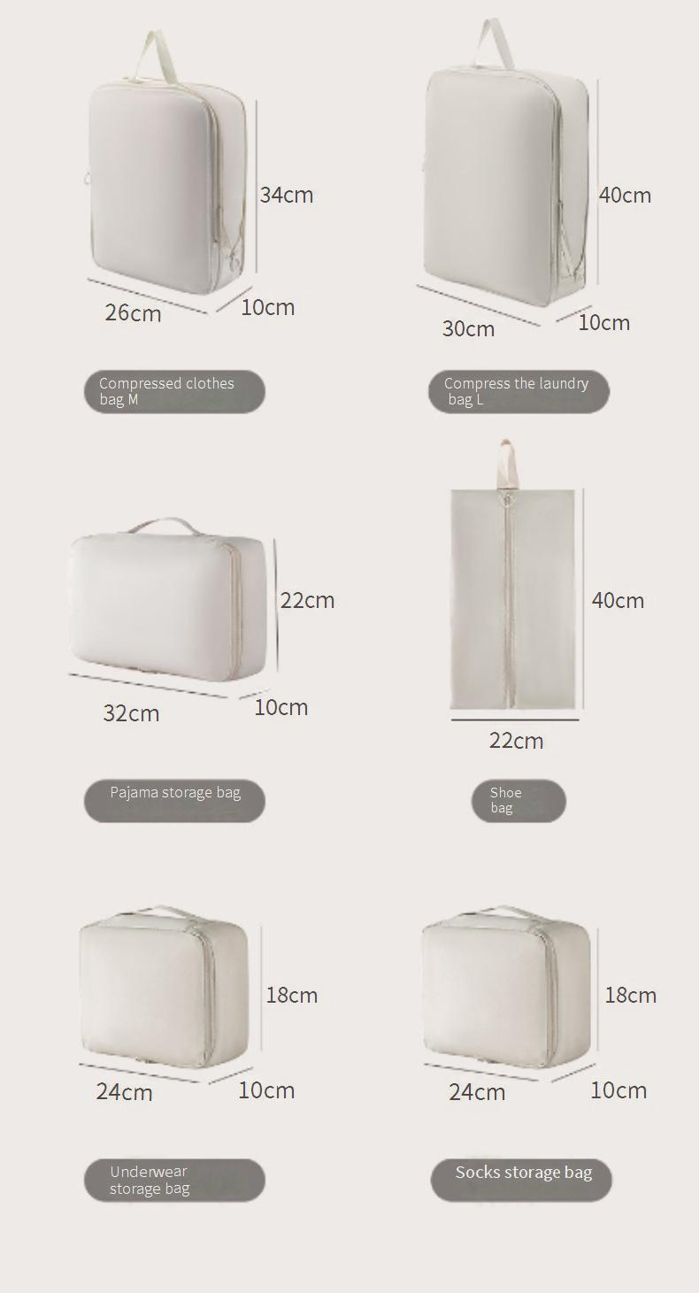 Ultimatives Reise-Organizer-Set – 10-teiliges Packsystem für Kleidung, Schuhe, Toilettenartikel und Elektronik (mehrere Fächer, wasserabweisend, faltbar)_voghion.com