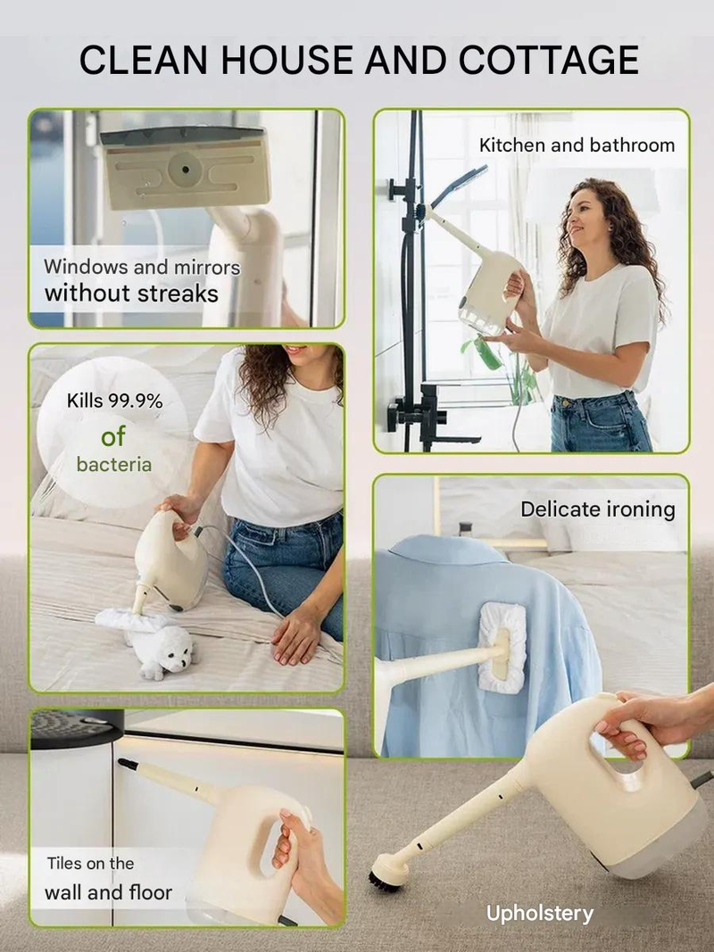 DaVKing Myjka parowa o wysokiej temperaturze i ciśnieniu, myjka i dezynfektor do małych urządzeń kuchennych, klimatyzator do sprzętu AGD, okap kuchenny_voghion.com