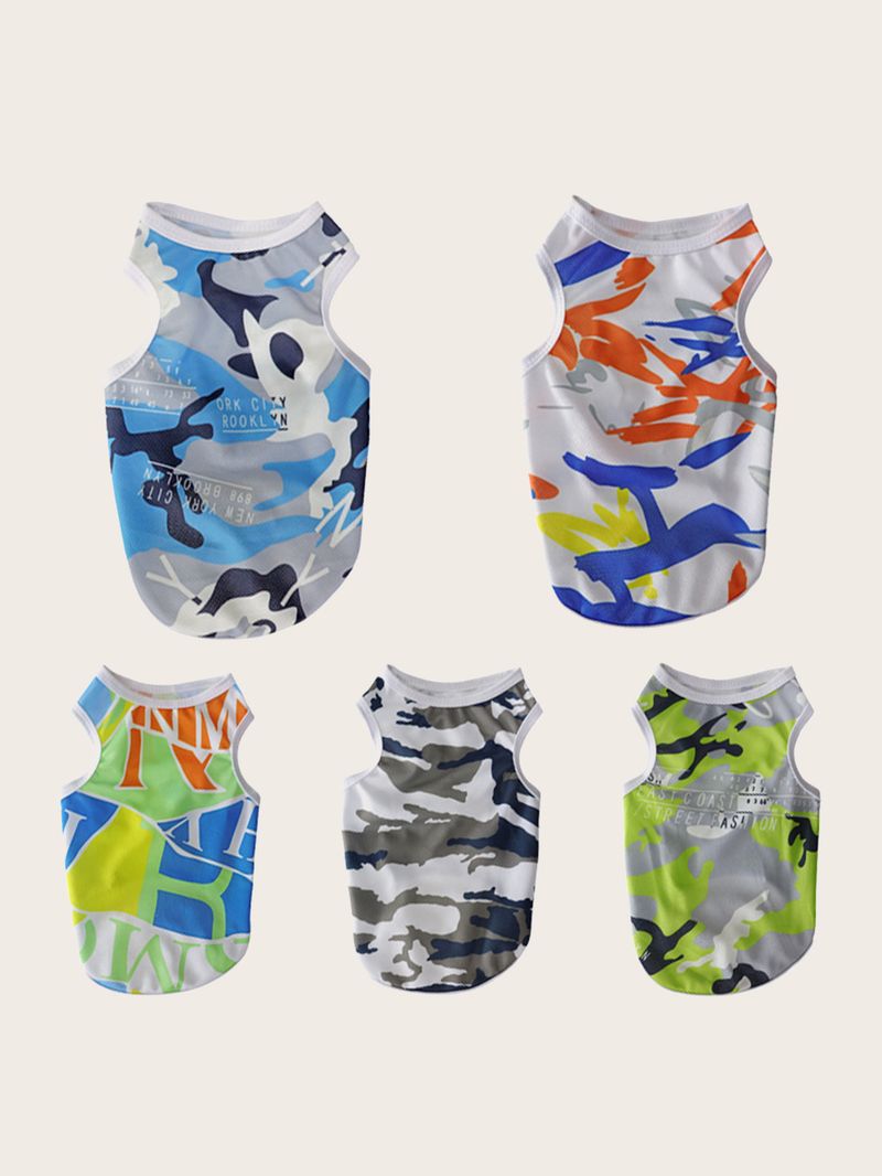 1 Piece Of Summer Sun-protective Pet Dog Vest – A Cool, Quick-drying Pet Garment Made Of Ice Silk_voghion.com