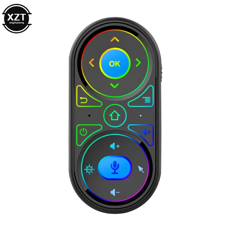 G11 Air Mouse télécommande universelle Google commande vocale intelligente 2.4G Gyroscope rvb rétro-éclairé pour X96 H96 MAX A95X F3 TV_voghion.com