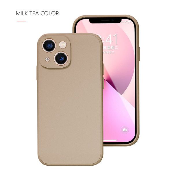 Shockproof Phone Case For IPhone 7 8 Plus Luxury Original Liquid Silicone Soft Back Cover For IPhone X XR XS 11 12 13 14 Pro Max_voghion.com