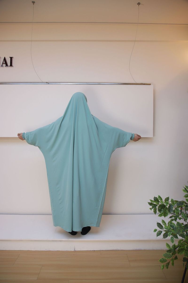 Dammekleeder Nei muslimesch Robe Kleeder Muslimfashion Geplisséiert Lang_voghion.com