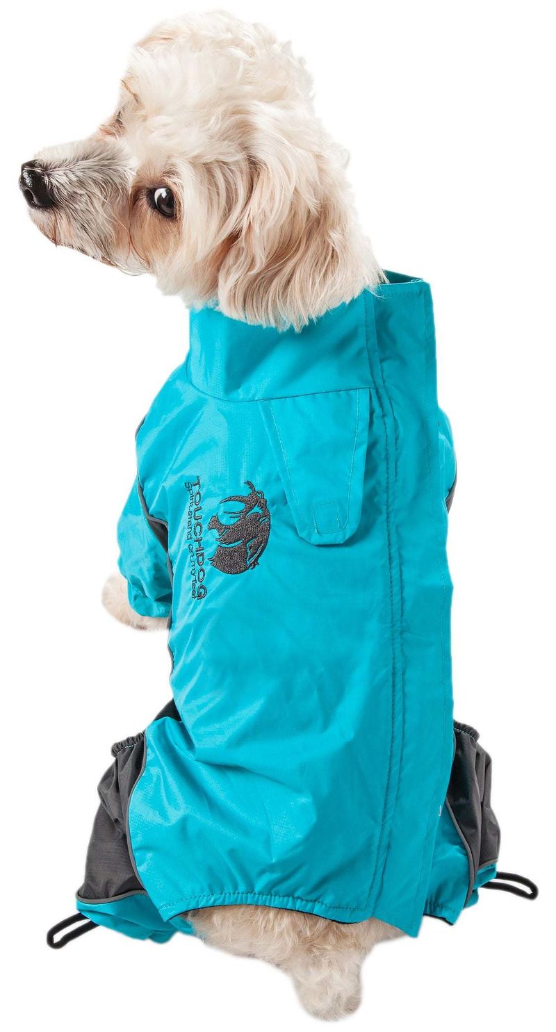 Touchdog Quantum-Ice Full-Bodied Adjustable and 3M Reflective Dog Jacket w/ Blackshark Technology_voghion.com