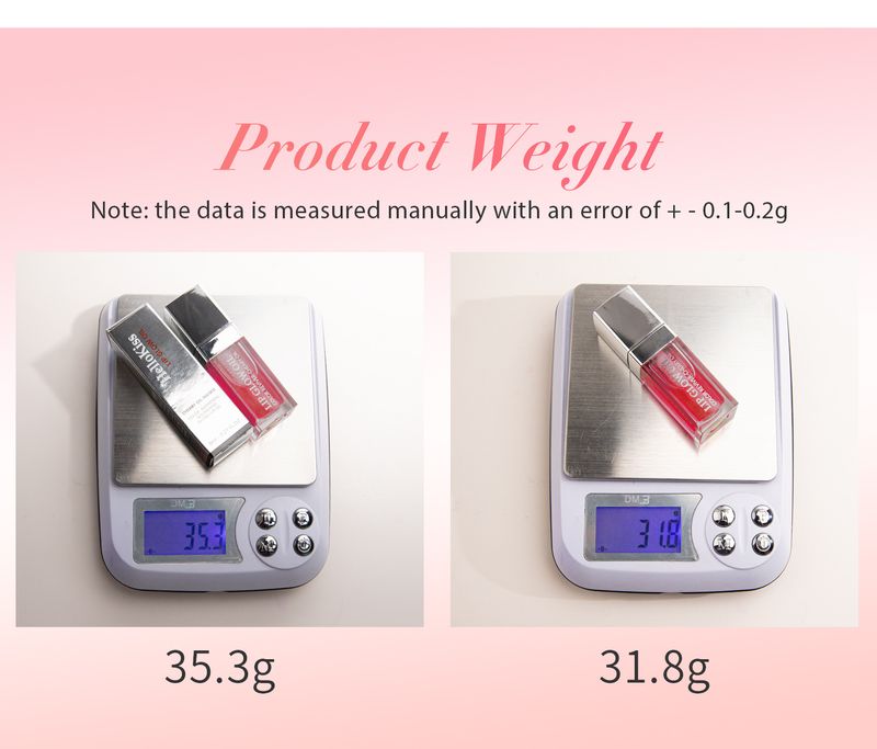 HelloKiss Hydraterende en verhelderende transparante kleur, Water Glazed Glass Glaze Lip Oil, lipolie_voghion.com