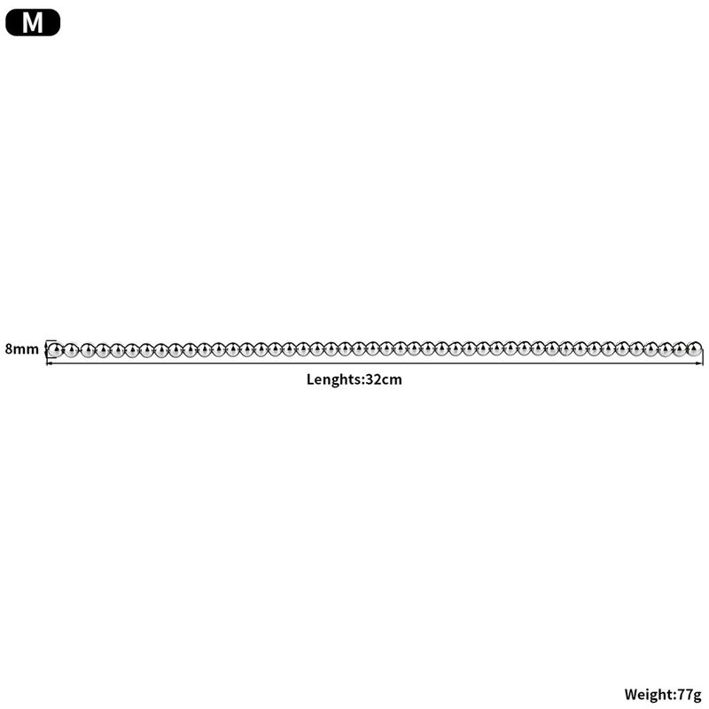 Dispositivo di masturbazione per espansione uretrale con perline in acciaio inossidabile a doppia testa, lungo 32 cm_voghion.com