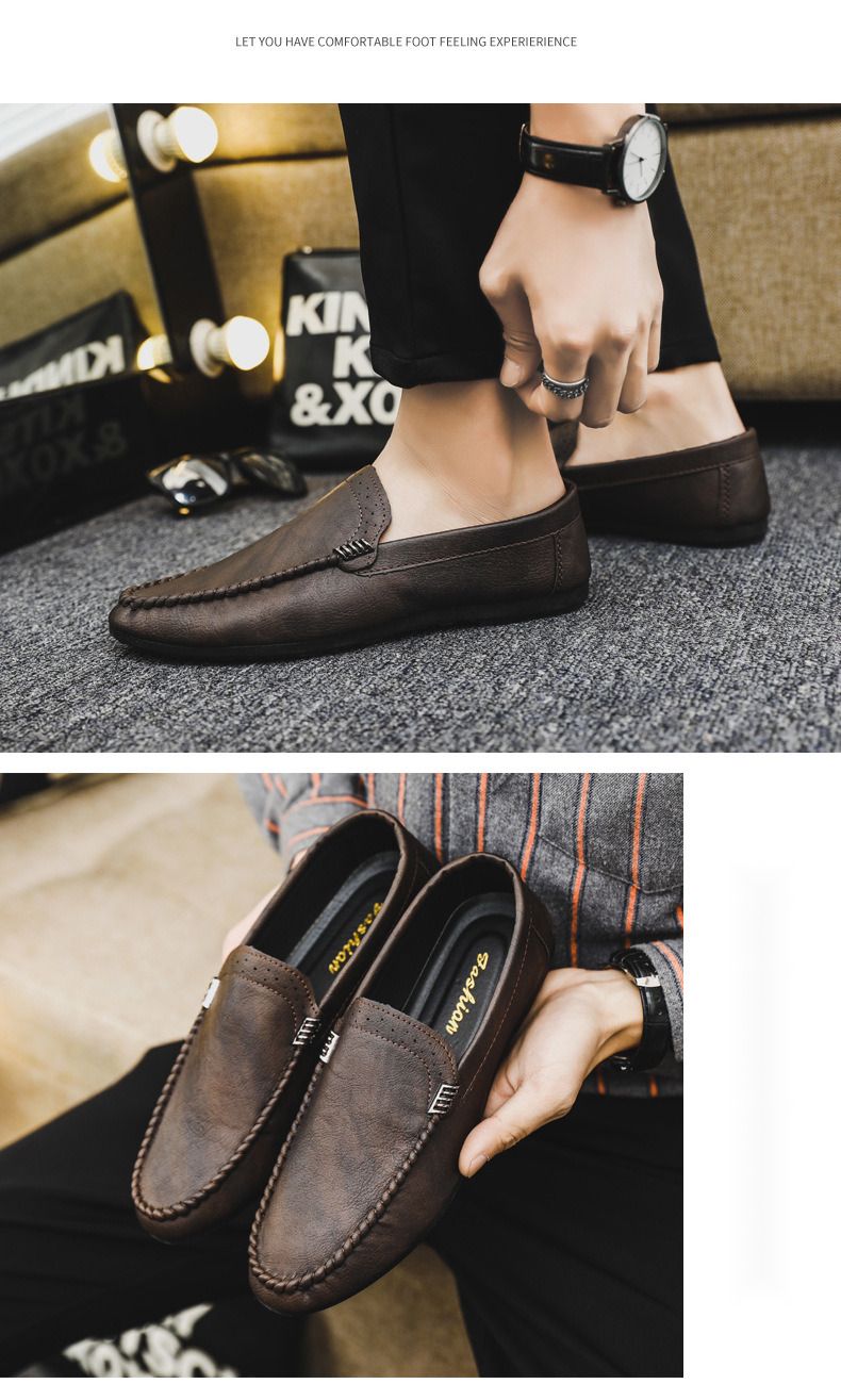 Loafers Männer Casual Schong Luxus Slip-on Summer Designer Mann Mokassinen Atmungsaktiv Männer Fuerschong_voghion.com