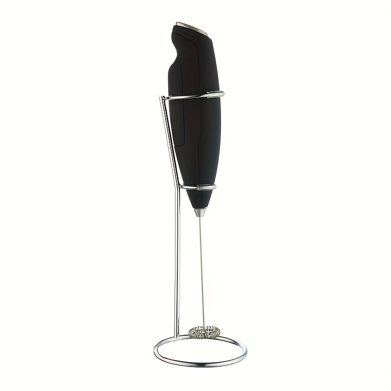 1pc Rechargeable Electric Milk Brewer, Powerful Hand-held Milk Brewer, Mini Milk Brewer, Coffee Blender, Coffee Blender_voghion.com