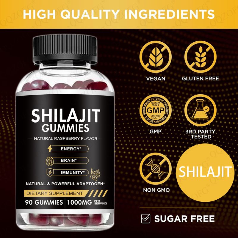 In Stock Foreign Trade Hot Sale Shilajit Gummies Source Factory Can OEM_voghion.com