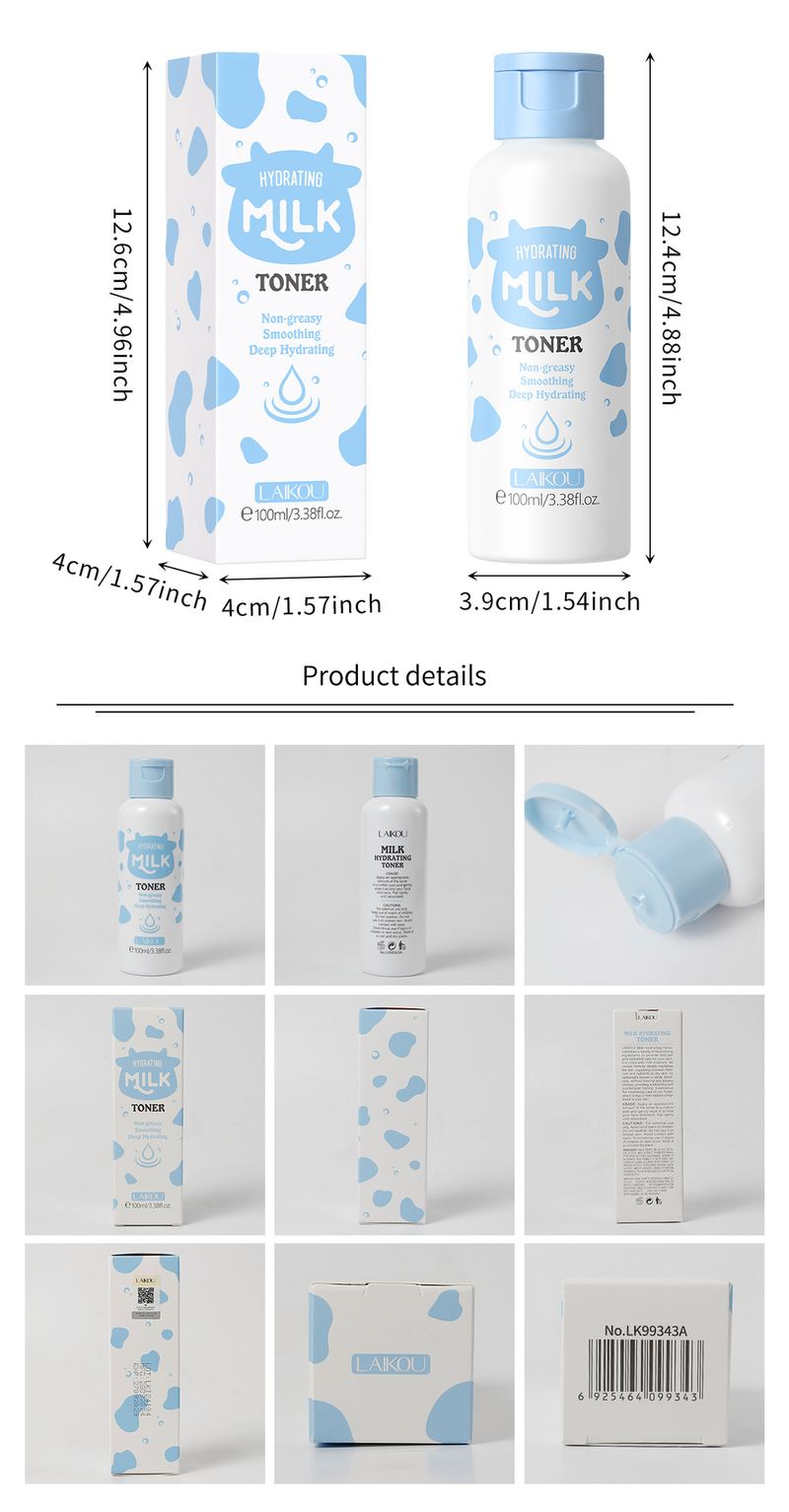 Gommages et soins du corps Lait tonique 100 ml Hydratant Produits de soins de la peau certifiés FDA Spot_voghion.com