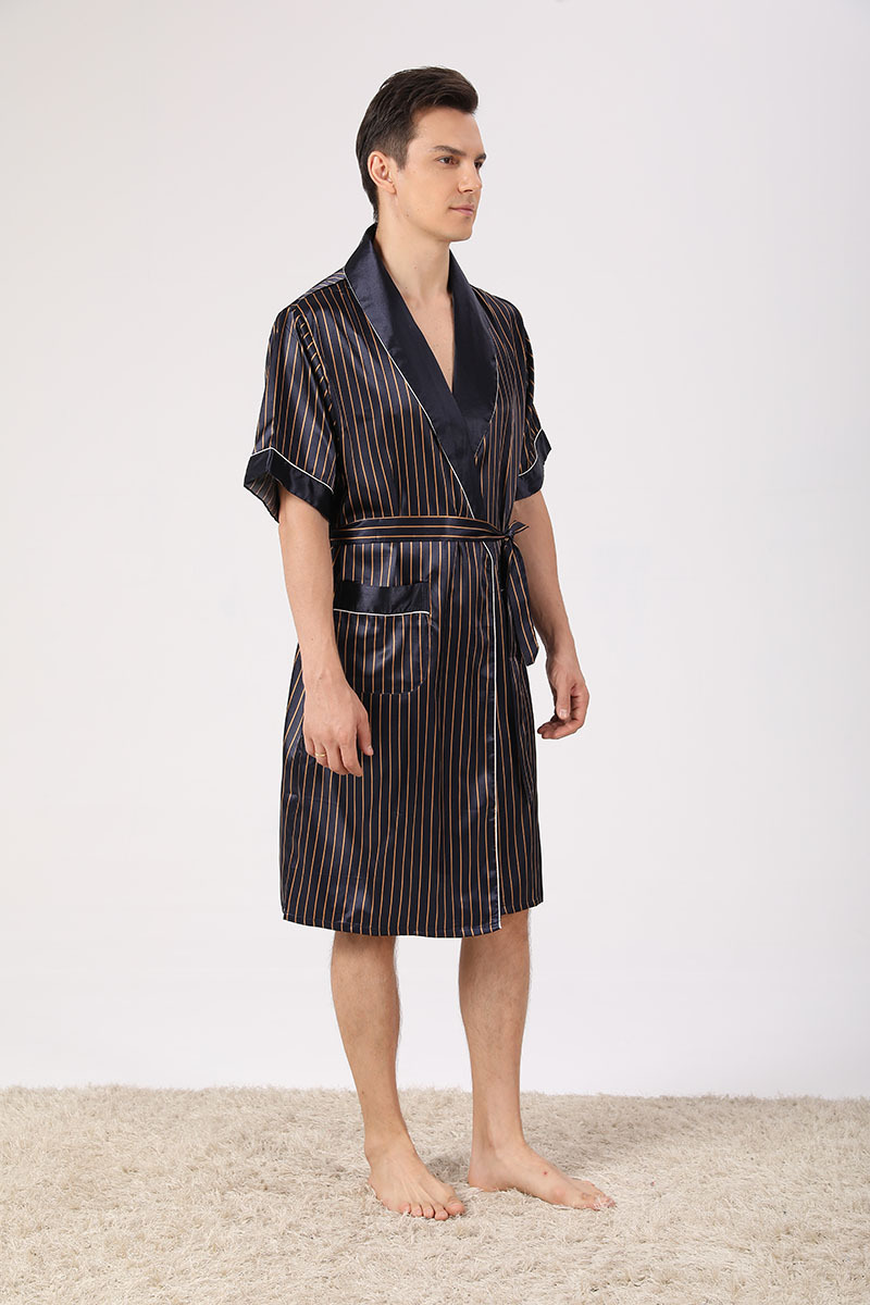 Herrrock tunn silkesrock för män herrrock i issilke långrock herr_voghion.com