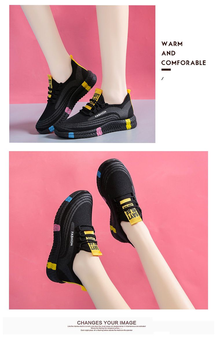 Women's Shoes Cloth Shoes Non-slip Soft-soled Casual Sports Shoes_voghion.com