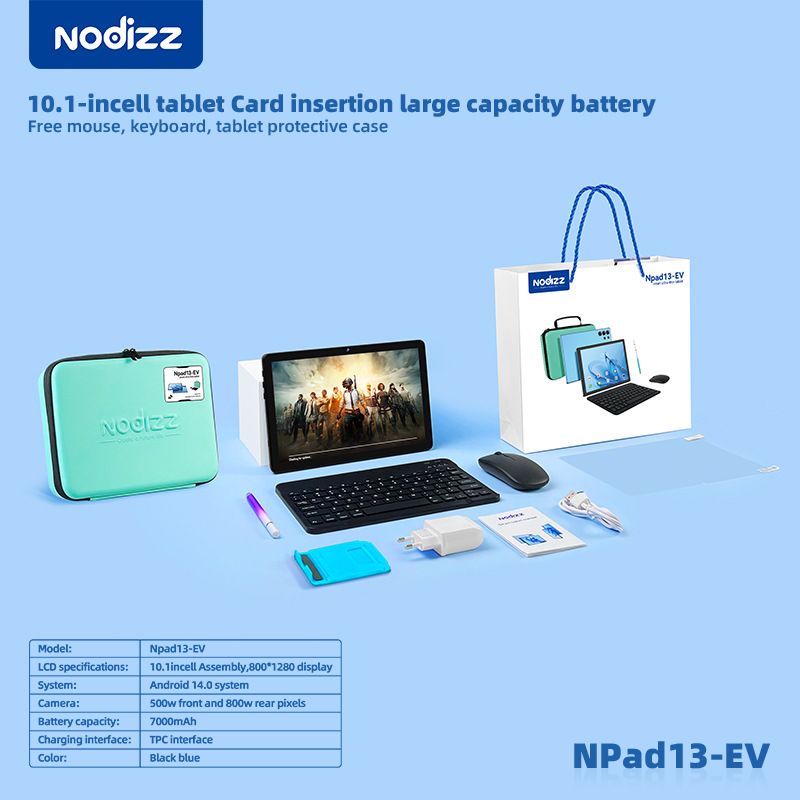 Tablets New Npand13 EV Smart Tablet Augenschutz Bildschirm AI Supervisor 10,1 Zoll Aufbewahrungstasche_voghion.com