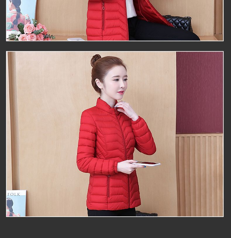 Fshion Damen-Pufferjacke, ultraleichte Entendaunen-Baumwolljacke, 2023, neue Herbst-Winter-Langarm-Wrm-Cot-Femle_voghion.com