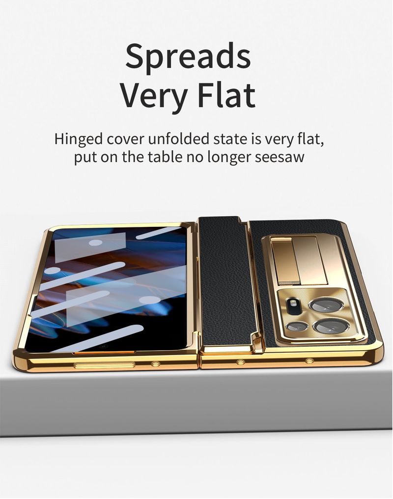 Pro Oppo Find N2 Luxusní obchodní multifunkční tvrzený ochranný kryt obrazovky, držák fólie na telefon, kryt_voghion.com