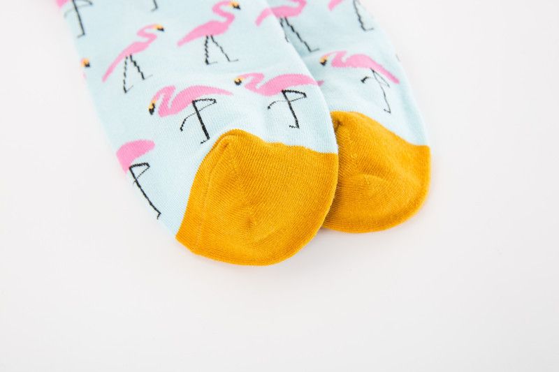 Naiste sokid Värvikad vabaaja meeste ja naiste keskmise tõusuga sokid_voghion.com