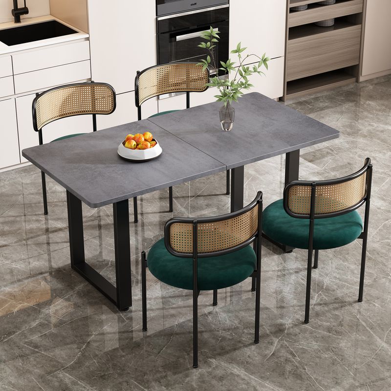 Esstisch Industriestil Aus Eisen, Grau_voghion.com