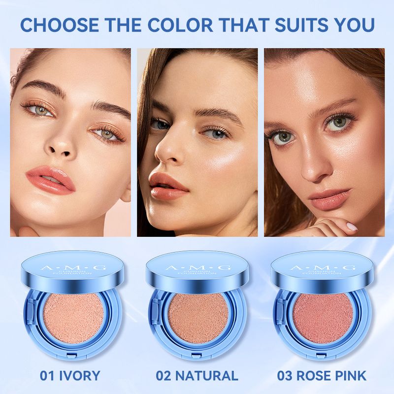 AMG Cushion BB Cream – wasserfeste, langanhaltende, vollständig deckende, aufhellende BB-Creme, die nicht abfärbt_voghion.com