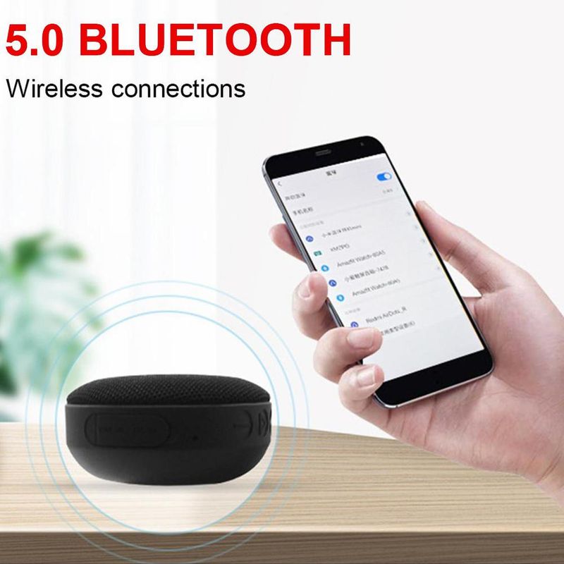 Portable Bluetooth Bike Speaker Waterproof Shockproof Dustproof Outdoor Bicycle Riding Hiking Camping Built-in Mic TF_voghion.com