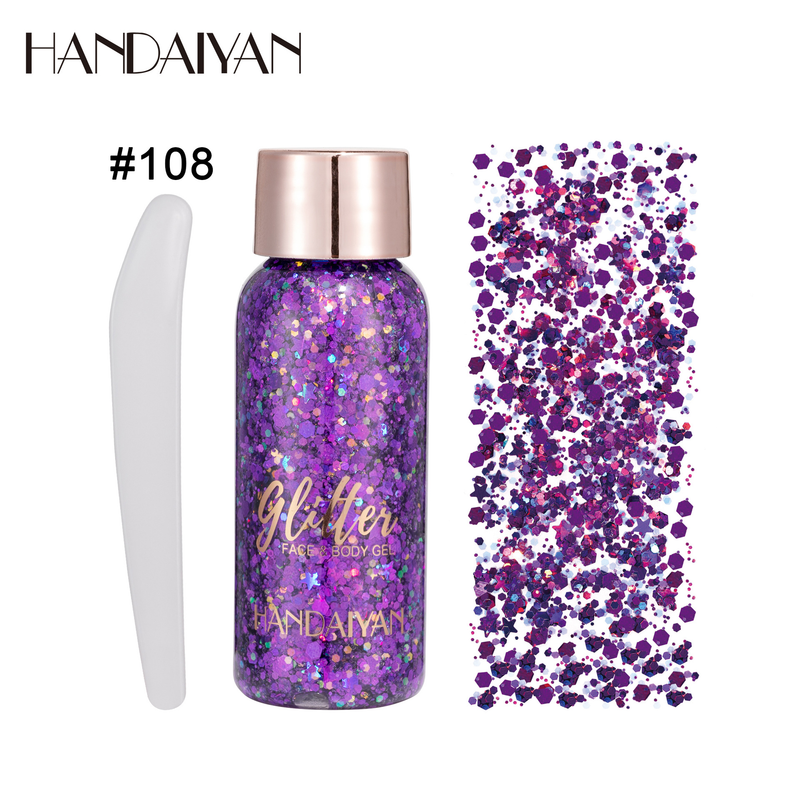 handaiyan Explosive Glitter Liquid Eyeshadow Chameleon Performance Face Body Cosmetics Gel_voghion.com
