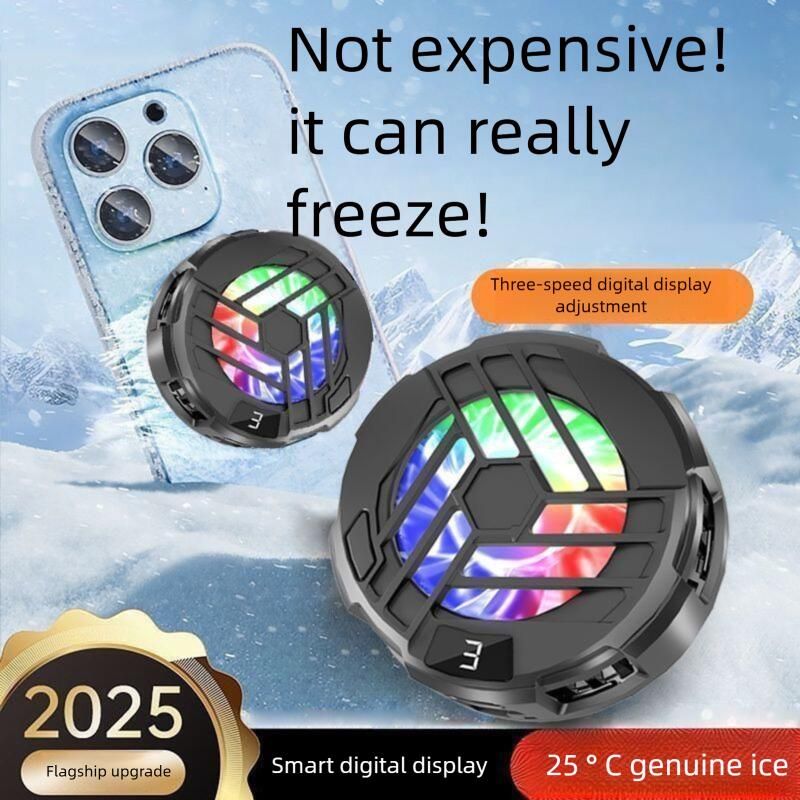 Mobile Phone Cooler Semiconductor Refrigeration IOS Android Ice Magnetic Absorption Gaming E-sports Cooling Artifact_voghion.com