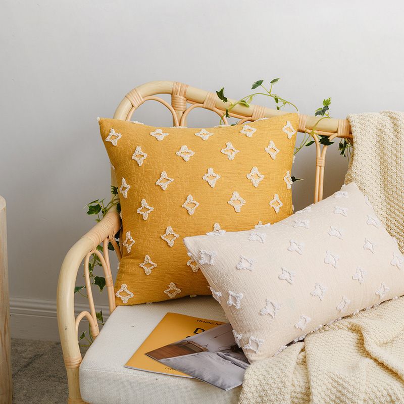 Throw Cushion Cover 45x45 Decorative Pillow Cover For Sofa Living Room Star Pattern Linen Home Decoration Nordic Pillowcases_voghion.com