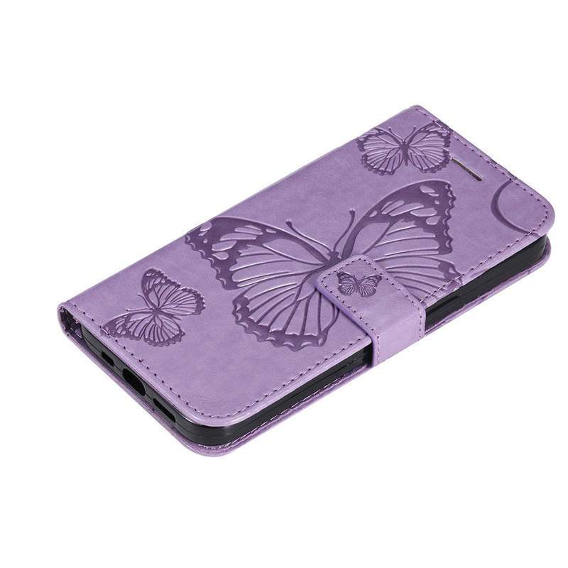 Custodia in pelle portafoglio carino farfalla per Nokia G10 G11 G20 G21 G50 C10 C20 X10 X20 6.3 3.4 2.4 2.3 1.3 6.2 Slot per schede Fondo_voghion.com
