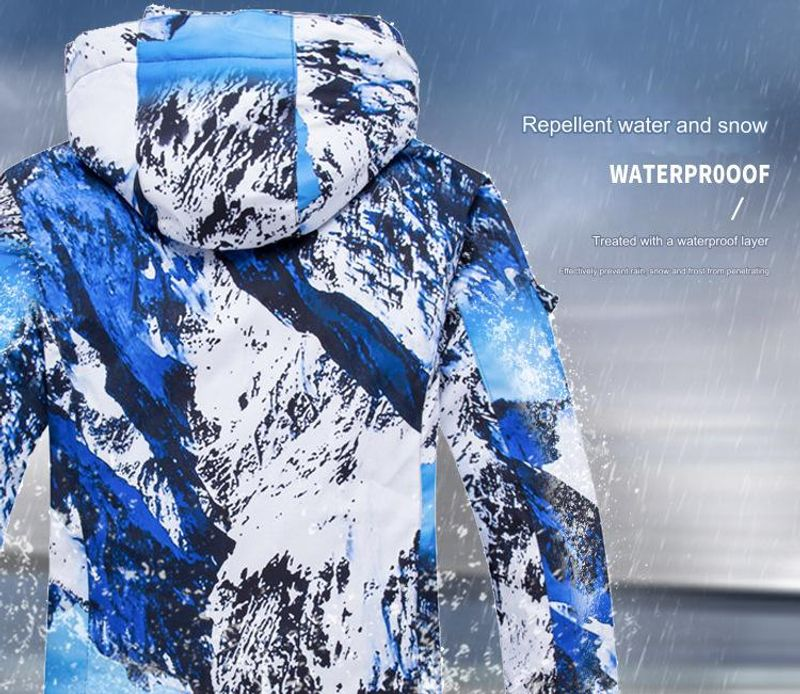 Koppels winddicht, waterdicht, ademend, warm, heren- en damesskipakken, ondersteuning_voghion.com