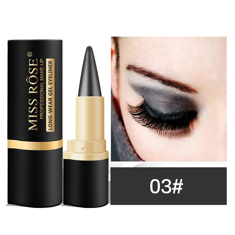 Eyeliner Eyeliner Matita Eyeliner Asciugatura Rapida Penna Eyeliner Ricco a Testa Singola_voghion.com