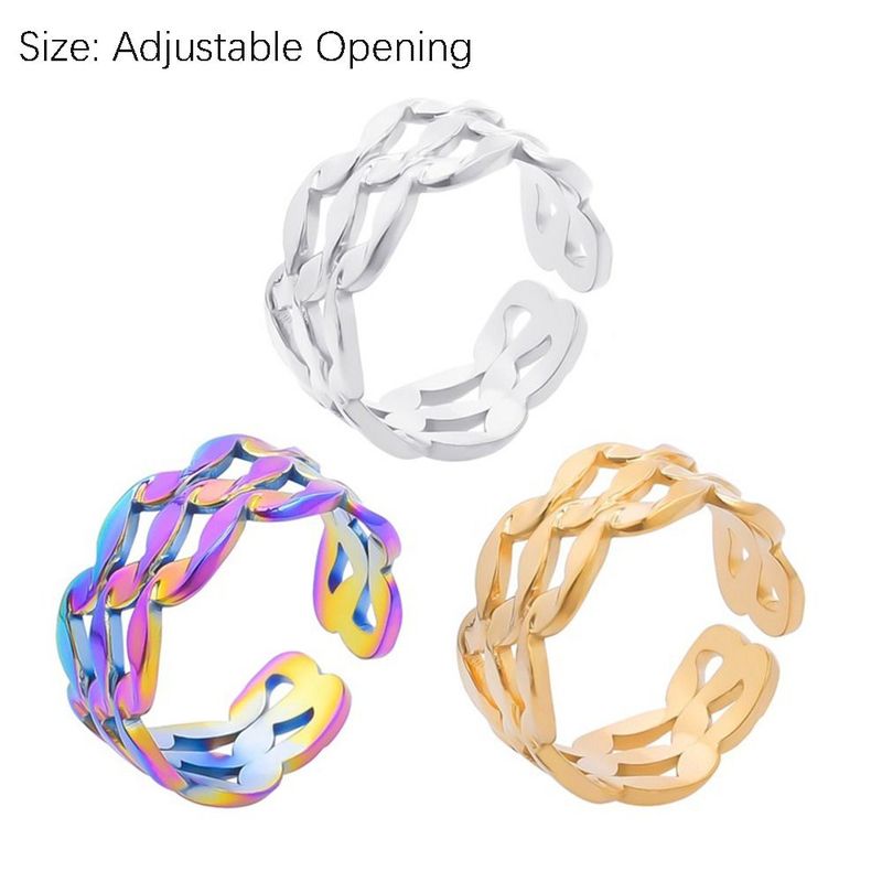 2025 Fashion Style Women's retro luxury diamond women's fashionable and colorful irregular shaped gemstone punk style pendant ring, Korean_voghion.com