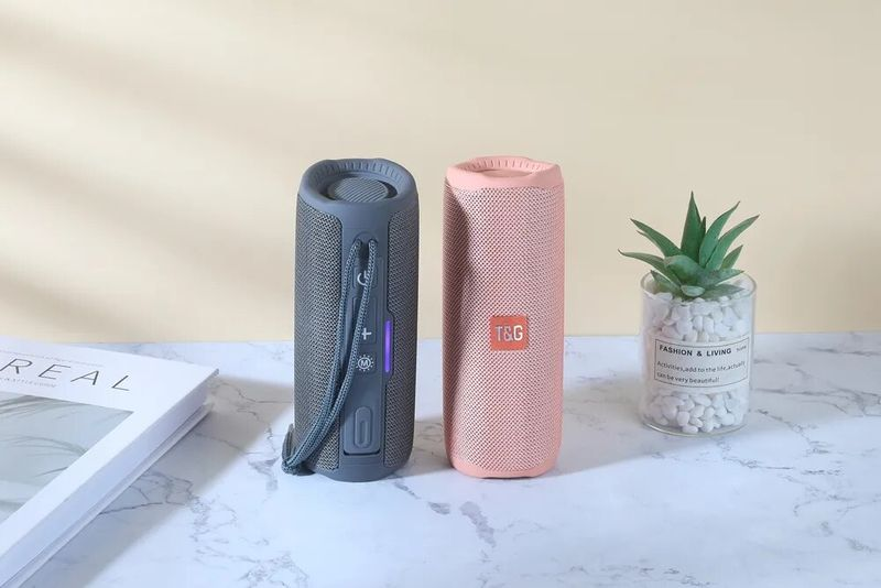 TG365 10 W bezvadu portatīvais skaļrunis Bluetooth5.0 ūdensizturīgs mini TF kartes zemfrekvences skaļrunis āra AUX USB stereo basa mūzika_voghion.com
