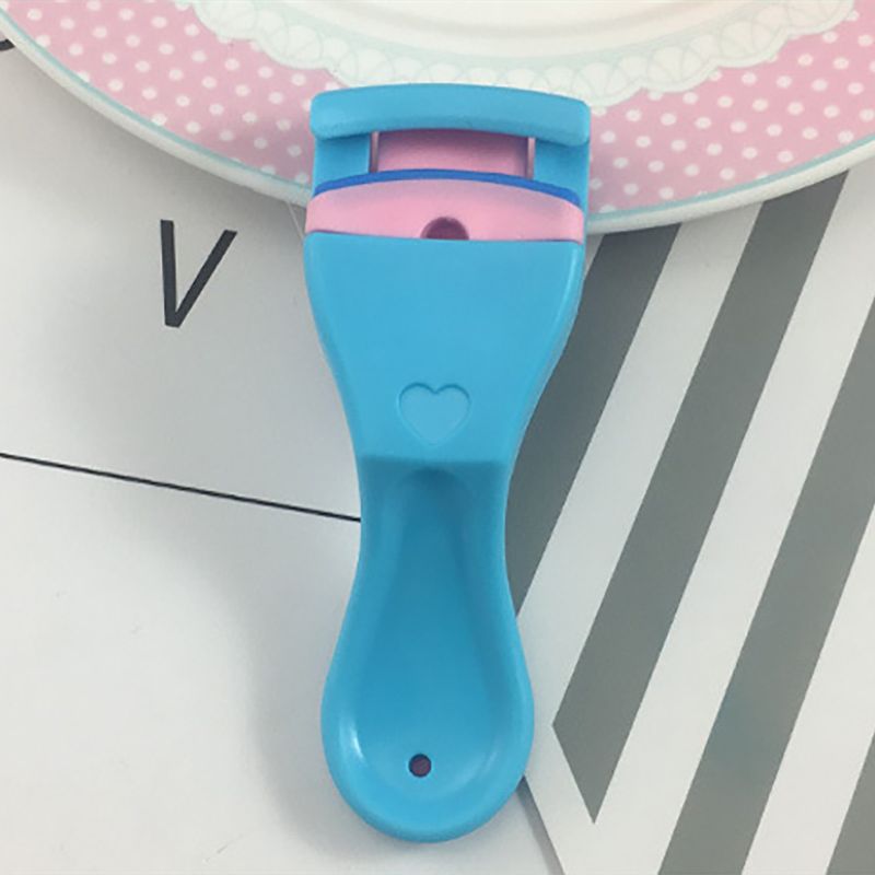 Hislaves Mini portabil pentru femei Beauty Eyeline Ondulator Eye Lash Curling Clip Makeup Tool-Verde_voghion.com