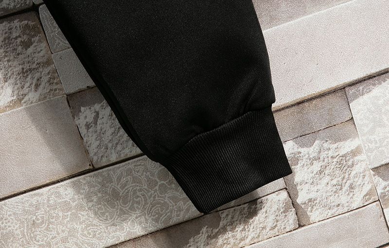 Îmbrăcăminte bărbătească leneșă cu mânecă lungă, literară și la modă, costum de temperament la modă, pulover popular, pantaloni_voghion.com