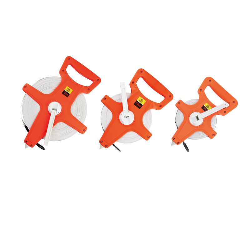 Fita métrica retrátil de 20/30/50/100 m, carretel aberto, escala métrica e imperial, régua de medição, gadget para marcenaria, medição de profundidade_voghion.com