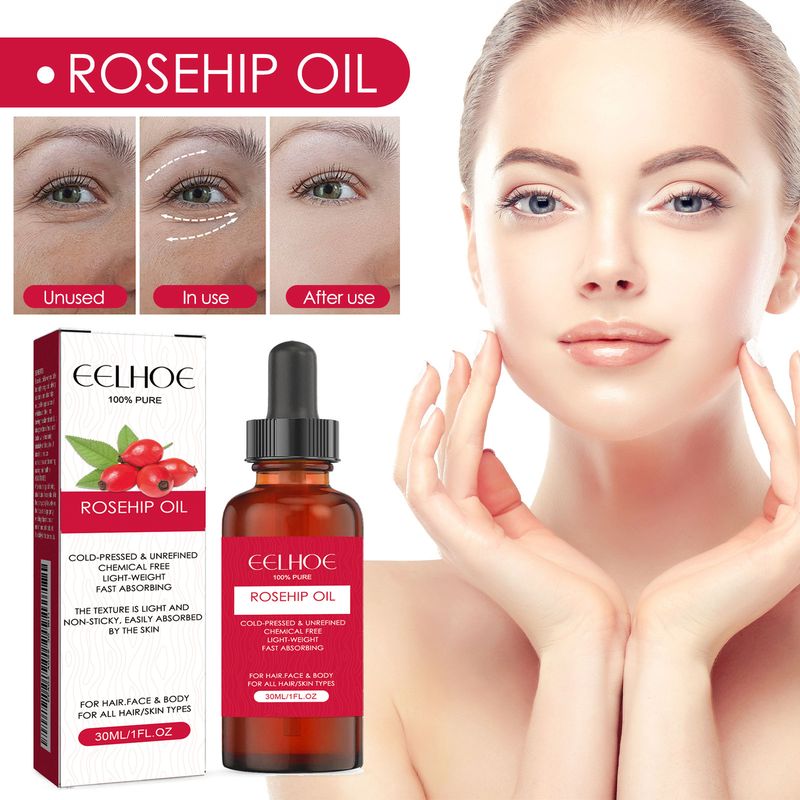 EELHOE Rose Fruit Ansiktsfuktande, Hudvård, Mjukgörande, Hårmassage eterisk olja_voghion.com
