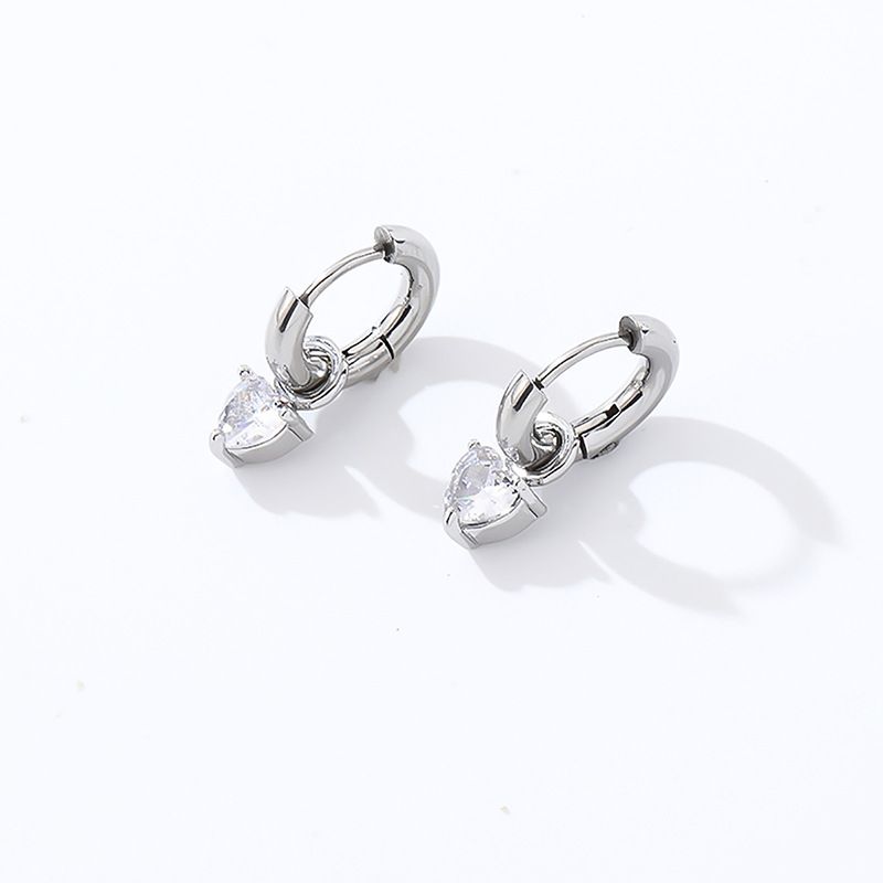 Joseph's Fashion Simple Trend Crystal Sugar Square Star Zircon Oorbellen Geavanceerd ontwerp Set Transparante Zircon Oorbellen_voghion.com