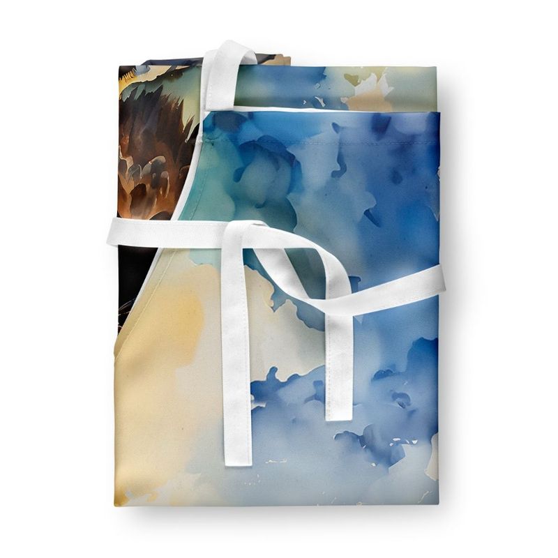 Eagle Adult Men Crafts Multicolor Baking Apron Gardening For Cooking Kitchen Unisex Women Large Server_voghion.com