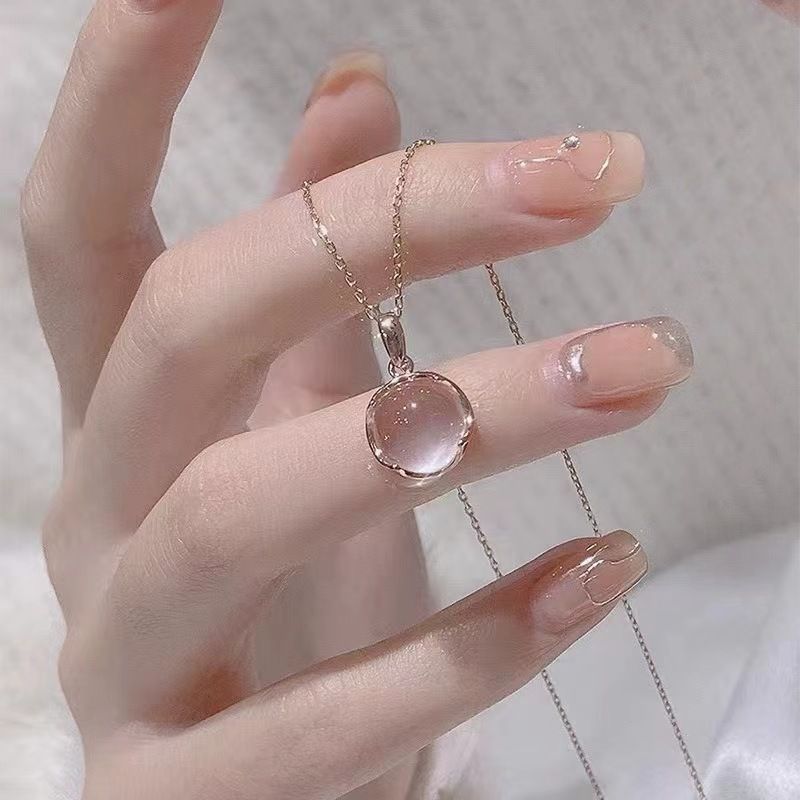 S Silver Luxury Necklace Versatile Trendy Collar Female Butterfly Simple Small, High end, and Elegant Sweater Chain_voghion.com