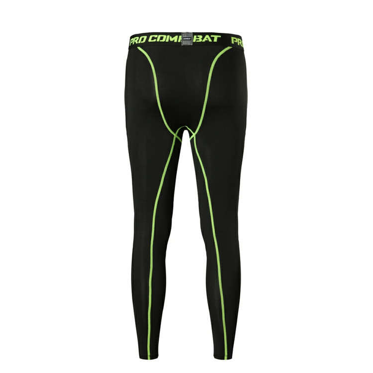 Men's Quick-Dry Fitness Leggings - Tight-Fit Stretchy, Ideal For Running, Basketball Training & Outdoor Workout Base Layer Pants_voghion.com