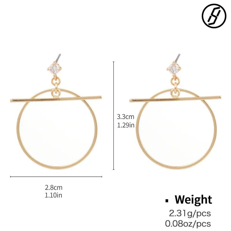 Neue, originelle Schmuckmode im klassischen Stil mit europäischen und amerikanischen Designlinien: Gesichtsmaske mit geometrischen Kupfereinlagen_voghion.com