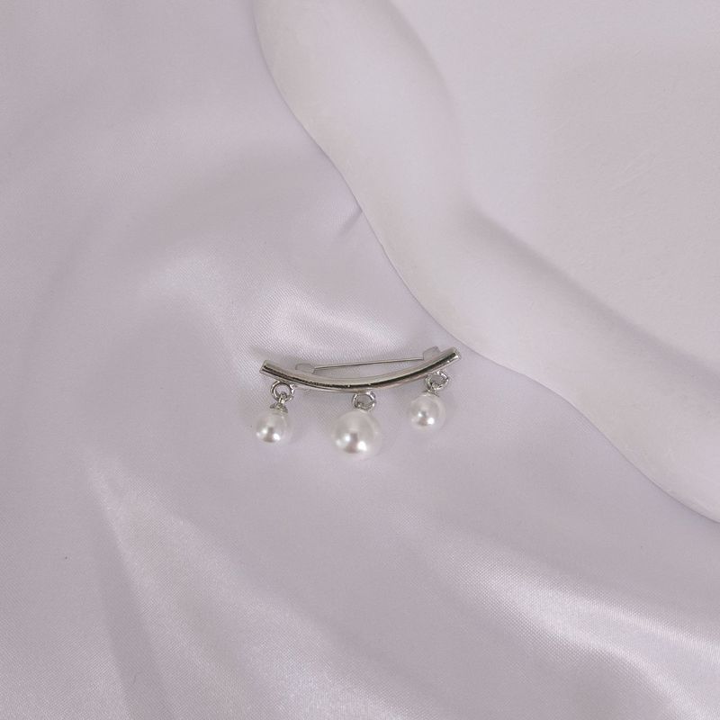 Spilla con fibbia in perla anti-luce per scollatura di alta qualità, piccola spilla con fiocco, per colletto, accessori, cardigan_voghion.com
